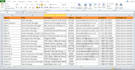 research and record contact details into excel or google sheets