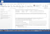 re create your document in Microsoft WORD in 24hrs