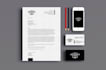 do editable letterhead and business card design