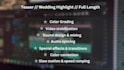 edit your full wedding film professionally