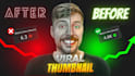 design unique and eye catching youtube thumbnail