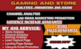 analyze your gaming audience and google analytics