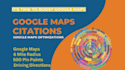 do 99,550 google map citations for gmb ranking and local SEO