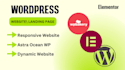 design wordpress using astra oceanwp avada divi elementor wpbakery
