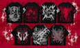 create grunge cybersigilsm design for merchandise