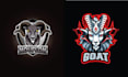 design custom sheep goat mascot logo