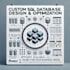 create a sql database design and optimization