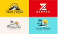 do professional modern business logo design