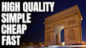 edit your travel video professional, quick and cheap