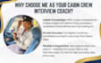help you ace your flight attendant interview and  application process
