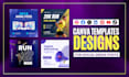 design or redesign social media posts, ads, flyers using canva