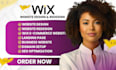 do professional wix website redesign, wix website design, wix website redesign