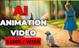 make ai cartoon video eding