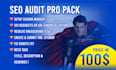do website audit onpage and technical seo for your website google top ranking