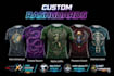 design custom bjj MMA rashguard and nogi fightwear