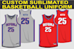 full custom basketball jersey design