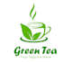 design coffee logo, tea, café, green tea