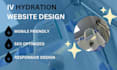 develop iv hydration website mobile iv hydration website iv therapy website