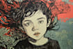 engraving linocut style digital drawing art
