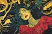 create a linocut illustration