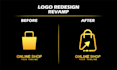create, redesign, or improve ai and existing logo for your brand