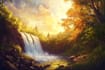 create a background environment concept art illustration