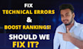 fix google search console and technical SEO issues, fast indexing