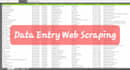 be your virtual assistant for data entry, data mining, web research