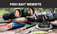 design profitable fish lure fish bait ecommerce website aquarium website