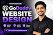 godaddy website design, redesign godaddy website, design godaddy website