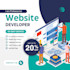 build website as full stack developer, website developer, front end developer