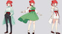 draw you an anime art style characters