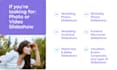 create wedding, birthday, memorial photo slideshow video