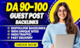 publish 10 guest post on da 90 dofollow, guest posting sites