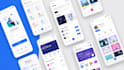 design mobile app UI UX in figma for ios and android