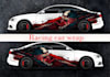 design a car wrap for racing, livery car wrap, itasha car wrap, vehicle wrap