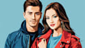 create couples art vector portrait