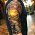 draw a attractive tattoo sleeve art