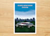 make football stadium illustrations poster nicely