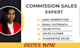 do commission based sales, b2b sales closer, high ticket sales rep