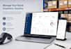 develop a smart inventory management system with a dashboard