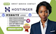 hostinger website design wordpress website design hostinger website design