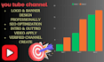 create you tube channel full set up professionally