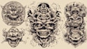 create tattoo japanese old school design