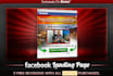 create a Facebook App Landing Page
