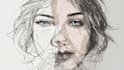 create portrait vector art from photo