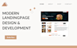 high speed SEO friendly landing page development
