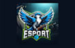 create a stunning bird flying mascot logo for your business