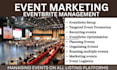 do event promotion, eventbrite promotion setup expert, maximize your event