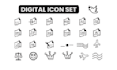 do custom icon design using adobe illustrator
